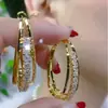 102 Moda Nuevos Elegantes Versátiles Pendientes Pendientes Sansheng III Pendientes de Círculo