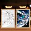 Iluminação de Pintura Noturna Direto da Fábrica Linha de Animação Gundam Enfeites para Quarto Mesa de Cabeceira Gabinete de TV Pacote de Presente para Casais