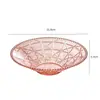 Estilo Moderno Criativo Contas Redondas Borda Quente High-End Simples Fruteira Mesa de Centro da Sala de Estar Uso Doméstico Prato de Exibição Lanches Frutas Secas Tigela