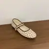 Zapatos Mary Jane de Terciopelo Estilo Retro Suave para Mujer 2026 Nuevo Modelo Boca Baja Zapatos de Ballet Estilo Hada para Combinar con Faldas Zapatos de Abuela