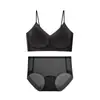 Ropa interior de verano ultra delgada, transpirable y sin costuras para mujeres con poco busto, cómodo sujetador tipo chaleco que realza y da soporte sin copas vacías y mejora la belleza de la espalda