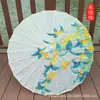 Paraguas de Papel Aceitado Antiguo Impermeable y a Prueba de Sol, Estilo Chino Cheongsam Fotografía Fotografía Pasarela Tela de Seda Artesanía Paraguas Paraguas de Fotografía
