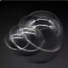 Olho de rastreamento de fera material DIY 9/12/16cm material PVC HD transparente olho de fera semicírculo de plástico