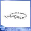 Pulsera Pandora 925 Cobre Blanco Plateado Corazón de Amor Cálido Regalo Día de la Madre Día de San Valentín Pulsera de Pareja