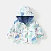 Cortavientos 3 en 1 JQ Jingqi para niños, nueva colección de otoño 2026, ropa exterior para niñas, chaqueta impermeable para exteriores para niños