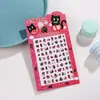 Pegatinas 5D Estéreo para Uñas Pegatinas de Arte para Uñas en Relieve Animales Lindos Kuromi Labubu Niños y Niñas Dibujos Animados Pegatinas Luminosas