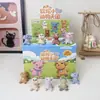 Nueva caja sorpresa ciega de animal de peluche suave, animal de dibujos animados, decoración de escritorio, regalo, juguete famoso de internet para aliviar el estrés