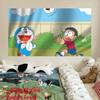 Sanación Anime Doraemon Dibujo Animado Lindo Tela Colgante Celebridad de Internet Fondo de Foto Tela Decoración de Dormitorio Cabecera Tela Colgante