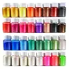20ml Polvo Perlado Brillo Pegamento de Cristal Molde de Silicona Barro de Cristal Polvo para Slime Pigmento para Jabón Hecho a Mano DIY
