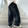 Ropa infantil jeans para niños 2026 nuevo estilo pantalones para niños versión coreana elegantes pantalones largos de moda holgados de pierna ancha modernos