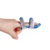 Férula de fijación de dedo Esguince y dislocación de la articulación del dedo Férula de fijación Protector de dedo de aleación de aluminio Férula para fractura de dedo
