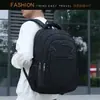 Mochila com Logo, Casual de Negócios, Bolsa para Laptop de 15-16 polegadas, Mochila Escolar para Alunos do Ensino Fundamental, Sensação de Alto Padrão