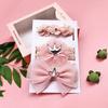 Nuevo Set de Diademas para Bebé Princesa Estilo Coreano Tocado Bebé Infantil Fontanela Cien Días de Nacido Diadema