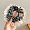 Scrunchie de Renda Estilo Coreano para Mulheres 2026 Novo Estilo Elástico de Cabelo Estilo Preguiçoso Corda de Cabelo Grande Acessório para Coque Flor de Cabelo