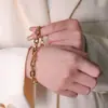 Nuevo acero inoxidable europeo y americano DIY joyería hecha a mano joyería ING estilo hombres chapado oro real 18k pulsera de acero inoxidable