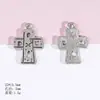 Joyería popular transfronteriza europea y americana diy moda temperamento amor cruz simple pulsera para mujer accesorios colgantes