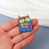 Aliexpress Novo Produto Forma de Coração Amigos Próximos Broche Irmãs Insígnia de Metal Animal Cobra Acessórios para Roupas Atacado
