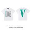 Vlone saludo manga corta V grande dragón chino limitado Fujiwara Hao Guanxi Wang Yibo con suelto pareja hombres