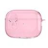 Adequado para Capa Protetora de Fone de Ouvido Airpods4/Pro2/3 Capa Macia de TPU Transparente Capa Anti-Risco para Fone de Ouvido Bluetooth da Apple