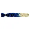 Peluca de Fibra Sintética Africana Trenza Grande de Fibra de Alta Temperatura para Mujer, Cabello Trenzado de un Solo Color, Rastas, Se Puede Ondular y Teñir
