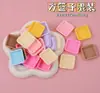 Brinquedos de Comida em Miniatura, Mini Simulação Loja de Conveniência DIY Materiais de Acessórios de Resina, Pequenos Enfeites para Máquina de Garra de Arcade, Brinquedos de Comida