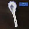 Tigela de Arroz e Prato de Cerâmica Dragão Azul e Branco Item Único Jingdezhen Cor Sob Esmalte Porcelana Branca Alta de Alta Temperatura Conjunto de Tigela e Prato de Cerâmica Doméstico