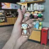 Pingente Chaveiro de Animal Cartoon com Olhos Grandes, Girafa de Olhos Saltados, Enfeite Pendente 3D O Rei Leão, Pequenos Presentes Temáticos Atacado