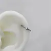 Lindo Prego de Osso da Orelha Asa de Anjo Estilo Menina Doce Cool Picante Nicho Exquisito Super Brilhante Design Único Brincos Versáteis para Mulheres