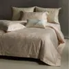 Juego de ropa de cama moderno de lujo ligero, jacquard repujado 100% algodón, ultrasuave y amigable con la piel, juego de cuatro piezas de algodón puro de fibra larga, Roman Manor
