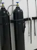 Soporte de Cilindro de Gas ABS Bastidor Fijo de Cilindro de Plástico Laboratorio 40L Sala de Instrumentos Cadena Fija Anticaída Cilindro de Oxígeno
