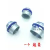 Conector para bandeja de cables y conductos Tuerca de bloqueo con rosca interior y exterior para conducto de cables Conector pasante para cable y placa de montaje Tubo de acero galvanizado Conector para caja de conexiones