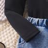 Comercio exterior de Amazon Europa y Estados Unidos otoño e invierno nuevo traje neutro para niños traje para niños cuello alto manga larga pantalones conjunto de dos piezas