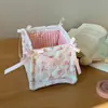 Cesta de Almacenamiento de Oso Estilo Coreano Hecha a Mano Acolchada Linda Cesta de Almacenamiento para Snacks del Hogar Cesta Pequeña de Almacenamiento para Artículos Varios de Escritorio