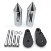 Adequado para Motocicleta Yamaha Yzf-R1 2007-2008 Liga de Alumínio Anti-Queda Borracha Amortecedor Anti-Queda Almofada de Borracha