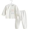 Conjunto de Roupas de Outono para Bebê, Camada Base Separada para Primavera e Outono, Roupa Íntima Fina para Meninas e Meninos, Roupas para Recém-Nascidos, Roupa de Outono para Crianças