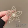 Broche de Terno, Flor de Peito Anti-Exposição com Laço, Alfinete de Peito de Verão, Botão Anti-Exposição para Camisa Sem Costura, Alfinete de Segurança Versátil