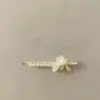 Sentido de Lujo Ligero de Alta Gama Pinza para el Cabello Suzuki Orquídea Perla para Mujer Nuevo Estilo 2025 Pinza Lateral de un Carácter Flequillo Cabello Roto en Forma de Ocho Tocado