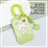 Sujetar Tarjeta Deslizante Orejas de Oso Ola ABS Estudiante Portatarjetas Campus Colgante Cuello Portadni Funda Protectora Transfronterizo Hombres y Mujeres