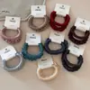 Nuevo Set de Gomas para el Cabello con Alta Elasticidad, Accesorios para el Cabello, Diademas, Estilo Coreano, Satín de Seda, Estilo Femenino