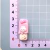 Accesorios de bricolaje de resina, crema de pegamento, dibujos animados, horquilla, agujero, zapatos, hebilla, joyería, zapatos, decoración de flores, tres li, gaviota, paleta, comida, juego