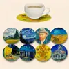 Posavasos Creativos Lindos de Gato Populares de Amazon, Posavasos Conmemorativos de Mascotas para Té, Posavasos para Café, Posavasos Aislantes del Calor para Escritorio