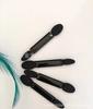 Esponja de látex negra/blanca piel, aplicador de sombra de ojos de doble punta, herramientas de maquillaje de belleza, promoción de maquillaje, cabeza grande y pequeña de 5.5cm