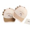 Gorra de red de bebé de dinosaurio pequeño lindo transfronterizo 2025 verano nuevo 1-3 años sombrero para el sol para niños sombrero de bebé