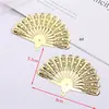 Materiales DIY Hecho a Mano Metal Corona de Fénix Hanfu Tocado de Disfraz Antiguo Accesorios para el Cabello de Estilo Antiguo Pieza de Flor Hueca Accesorios