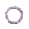 Moda Europea y Americana Color Puro Seda Artificial Banda para el Cabello de 1 cm Sedas y Satines Anillo de Intestino Delgado Diadema para Mujer Alta Elasticidad Sin Dejar Marcas Accesorios para el Cabello