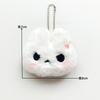 Colgante de bola de masa chirriante de la celebridad de Internet Chiikawa Jiyi, lindo conejo enojado, muñeco de gato llorando, colgante de mochila escolar