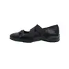 Sapatilhas de Ballet de Bico Quadrado Estilo Esportivo Retrô Calçado Feminino Exterior Laço de Amarrar Casual Mary Jane Sapatos Solteiros Velcro