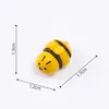 Miniaturas de abejas lindas con la cabeza inclinada, perfectas para jardinería, paisajismo, decoraciones de bricolaje y como pequeñas piezas decorativas