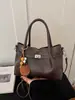 Bolso de Mano Tote de Lujo Retro para Mujer 2026 Nuevo Pequeño de Nicho para el Trabajo Casual Versátil Bolso Cruzado