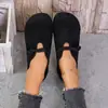 Novedad 2025 Zapatos Planos de Boca Baja para Mujer con Hebilla Estilo Chino, Zapatos Casuales Cómodos de Suela Suave, Versátiles para el Trayecto al Trabajo